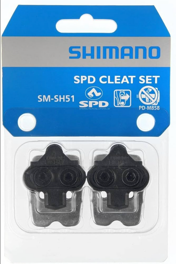 Shimano SM-SH51 SPD Cleats without Cleat Nut